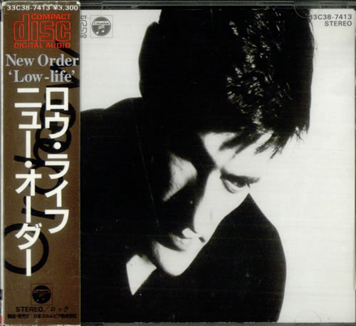 New Order Low-Life Japanese Cd Album 33C38-7413 Low-life New Order